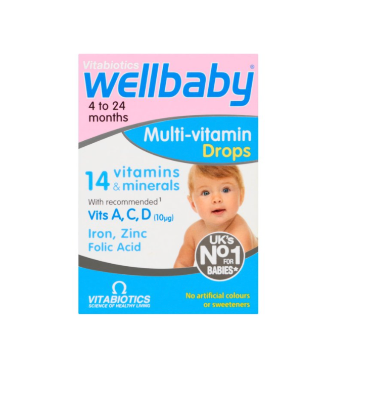 Wellbaby Multi-vitamin Drops (4 to 24 months)